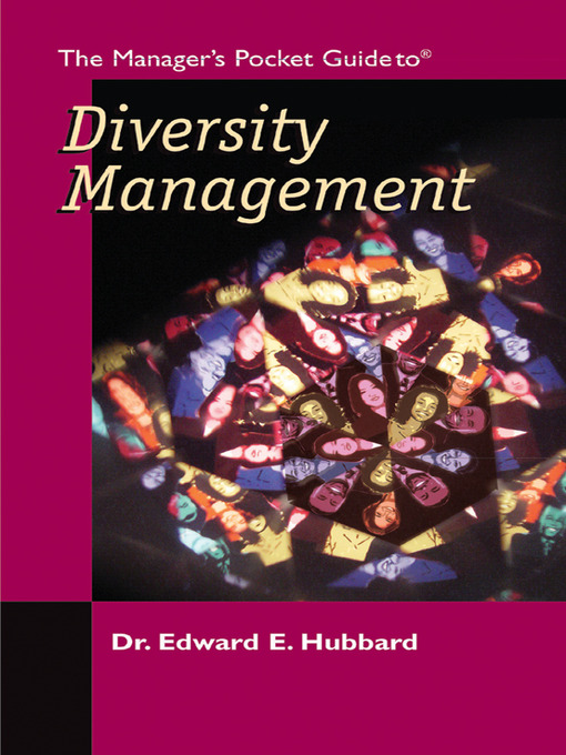 Title details for The Managers Pocket Guide to Diversity by Edward E. Hubbard - Available